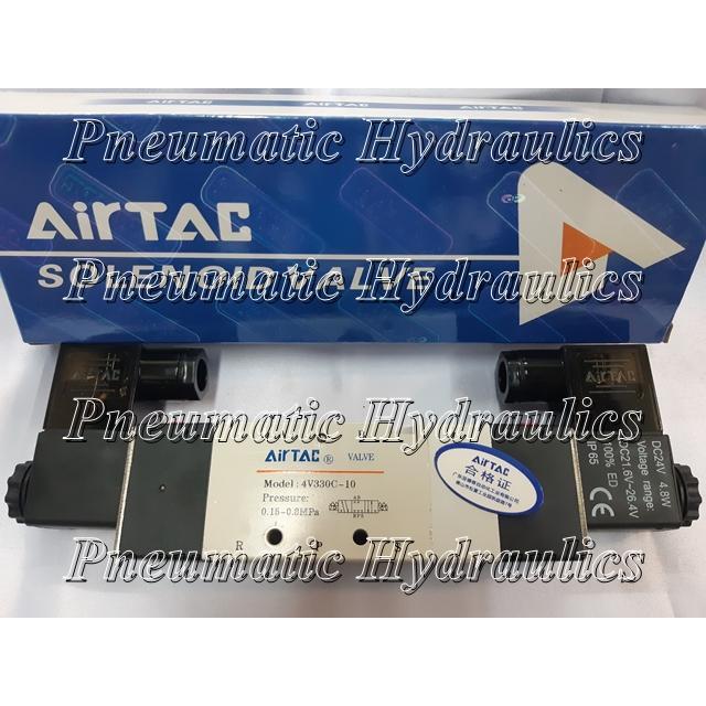 AIRTAC SOLENOID VALVE 4V330C-10 AIRTAC SOLENOID 3/8"