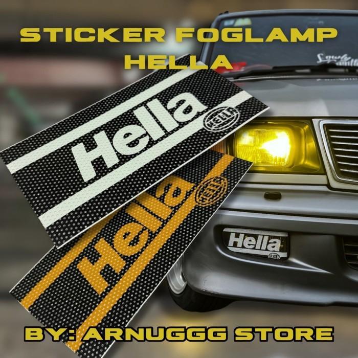 Diskon Stiker foglamp / fog lamp / lampu kabut hella kotak