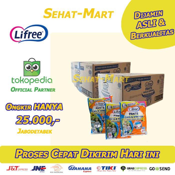 Paling Hemat Isi 100 Popok Dewasa Celana Lifree Unicharm Ukuran L Terbaru