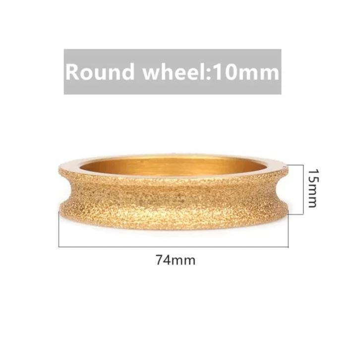 META Mata Pinggul Bevel Granit Bullnose Mata Roda Granit Gerinda Ukir Keramik / Roda Gerinda Bevel