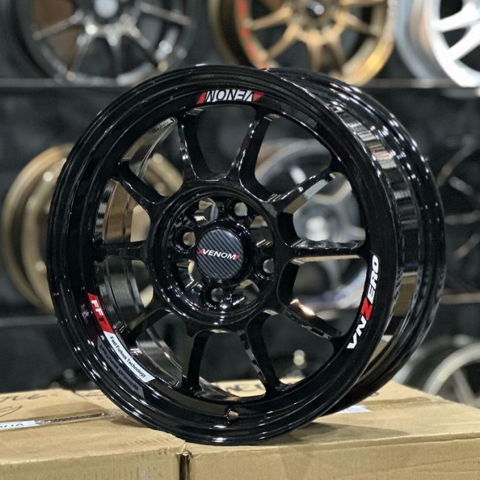 velg VENOM JF LUXURY R15 velg mobil 15 brio city jazz Freed Agya Ayla