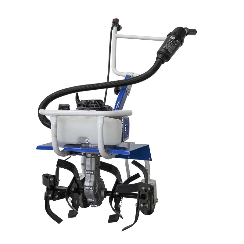 Best Seller High Efficient Mini Power Tiller Hand Rotary Mini Tiller Cultivator Tiller for Ploughing