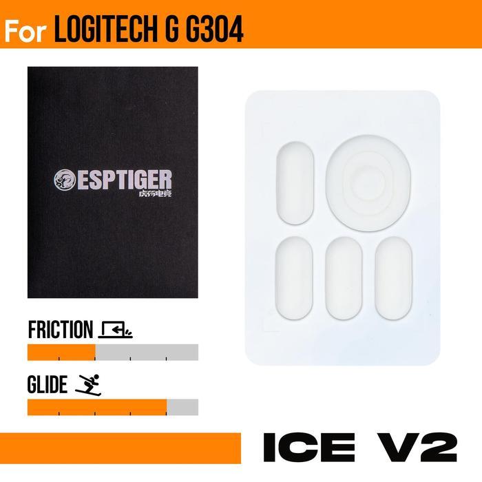 Esports Tiger Arc ICE Skates Mouse Feet Glide Logitech G304 G305