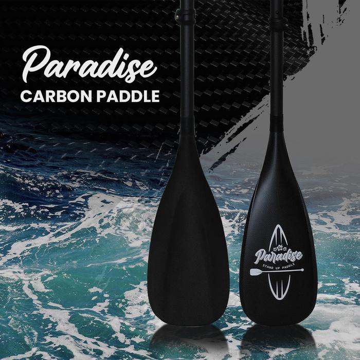 SUP Stand Up Dayung Paddle Racing Board / Dayung Papan Selancar Yoga Paradise Carbon Paddle SUP /