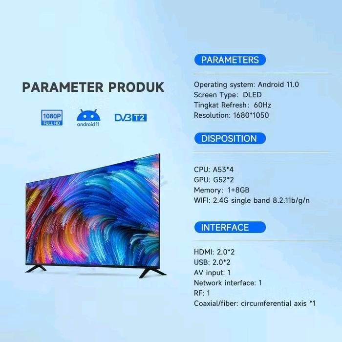 Tv Smart 27 Inch Tv Digital Android