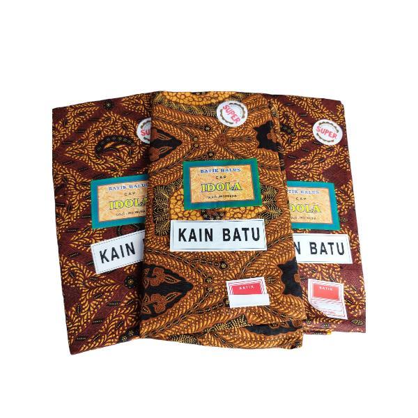 Kain Batik Jarik Halus Panjang Jarik Lawasan Kebaya Idola jarik Idola Coklat Hitam
