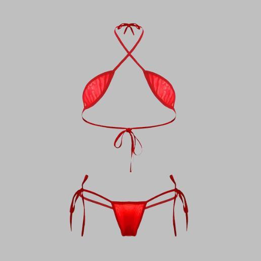 Pakaian Renang Wanita / Set Bikini Pantai Sb031