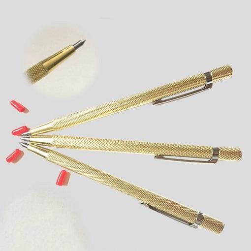 [DUORA] 6Pcs Magic Pen Pena Engraving Carbide Scriber For Glass Metal Alat Potong Ukir