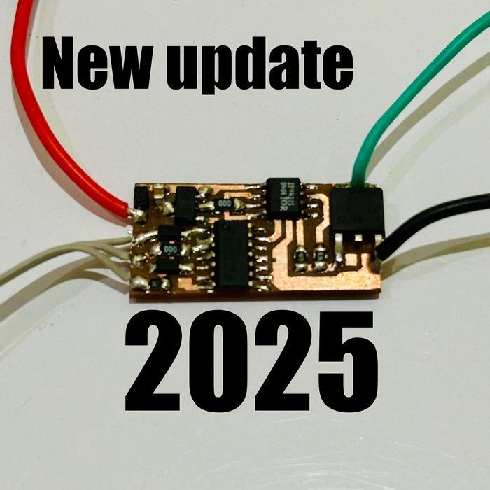 "New" PWM chip untuk unregulated box mod ( 24 x 13 mm )