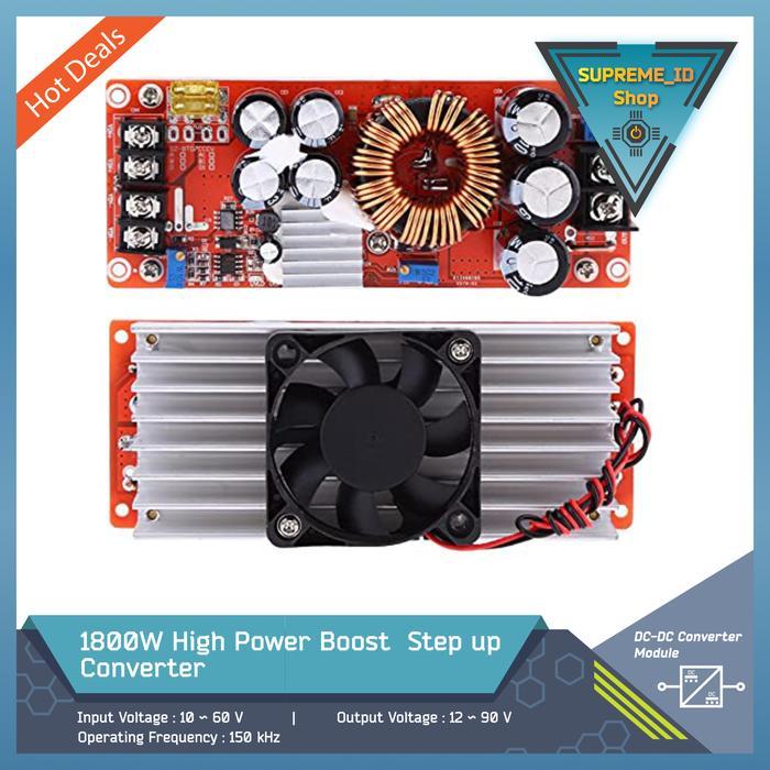 1800W 40A High Power Dc-Dc Power Supply Step Up Boost Converter 1800W 40A