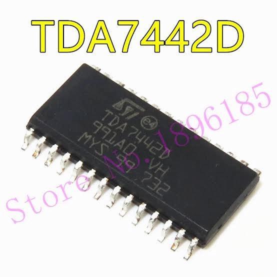 TDA7442D Sop-28 SMD TDA 7442 TDA7442 7442D IC Control Audio Amplifier Komponen ST