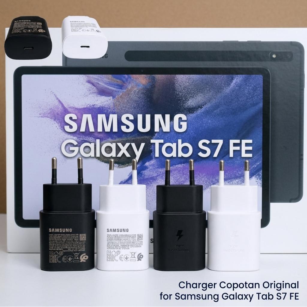 Adaptor Charger Samsung EP-TA800 Original Second Super Fast Charging Galaxy Tab S7 FE