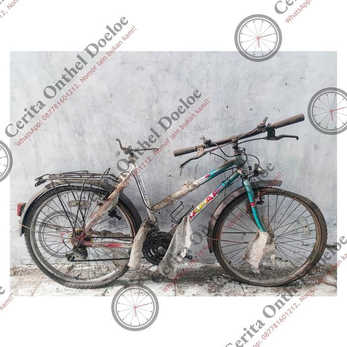 Wimcycle safari tahun 1990 sepeda antik jadul onthel kuno klasik mtb gunung mini lipat balap langka 