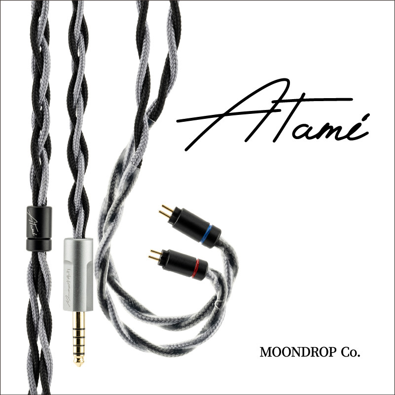 Terbaru Moondrop Atami Headphone Upgrade Cable with 4.4mm Fully Balanced Plug  0.78mm/Dual 3.5mm/MMC