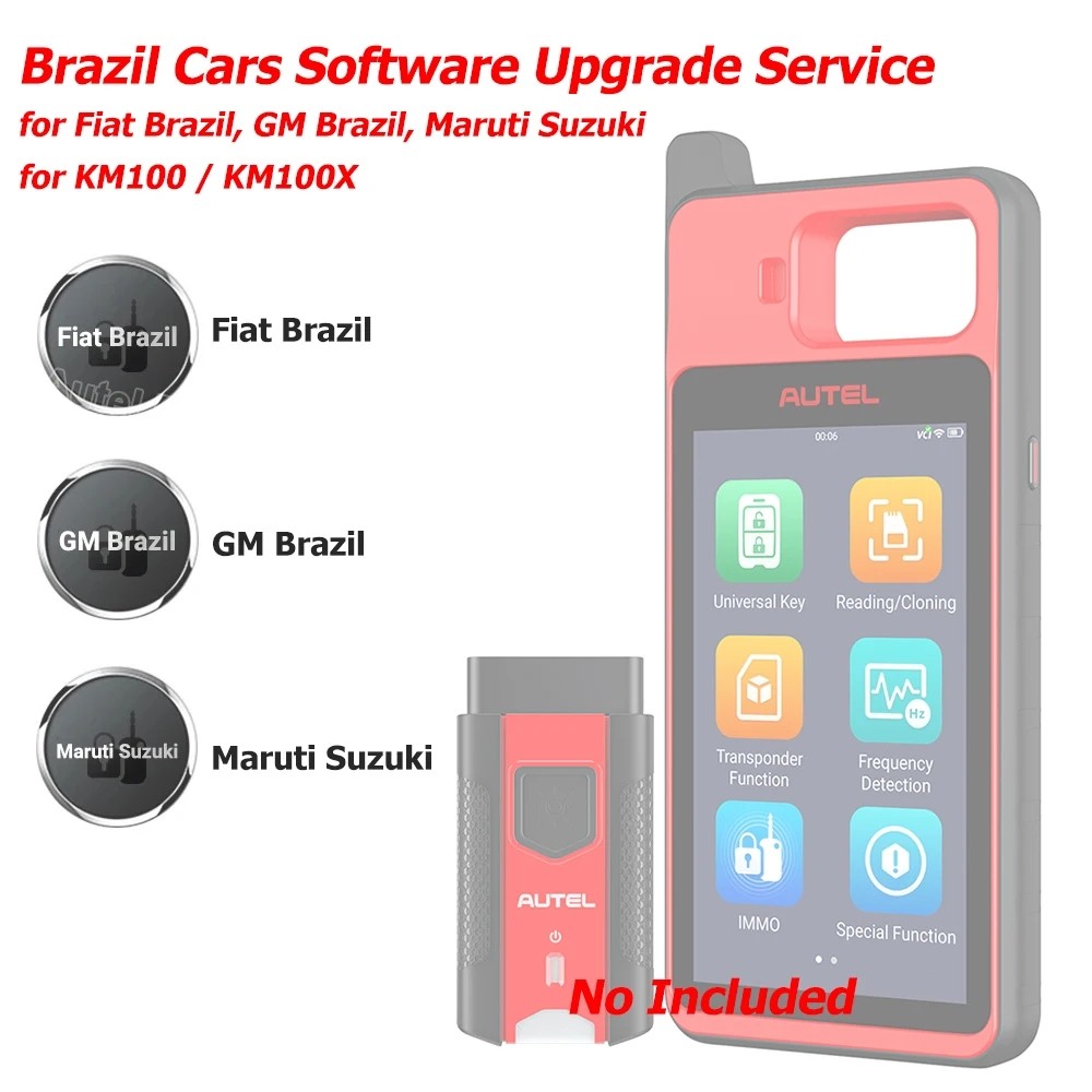Autel MaxiIM KM100 KM100X Brazil Cars Software Upgrade Service for