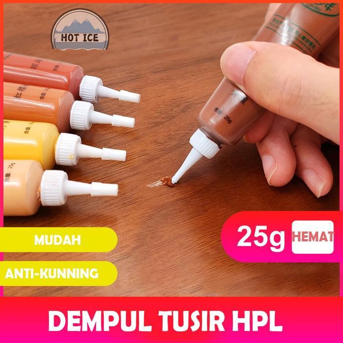 Dempul Tusir HPL EDGING Pewarna Pinggiran Pengisi Nat HPL EDGING
