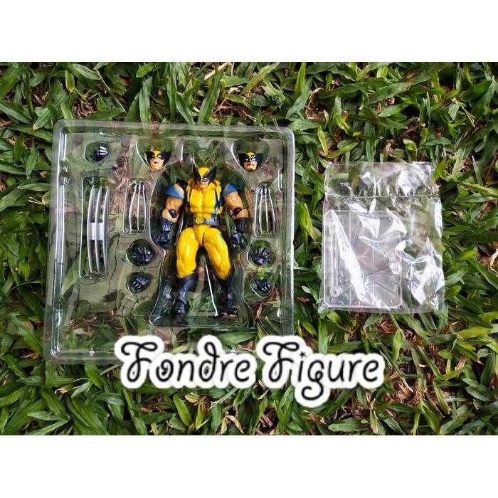 READY REVOLTECH DEADPOOL VENOM WOLVERINE WOODY 001 003 010 005 AMAZING YAMAGUCHI KAIYODO FIGURE KWS