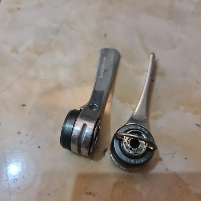 READY Retro Shift shifter tumb downtube index sepasang 2x7 7speed light action shimano sl a400