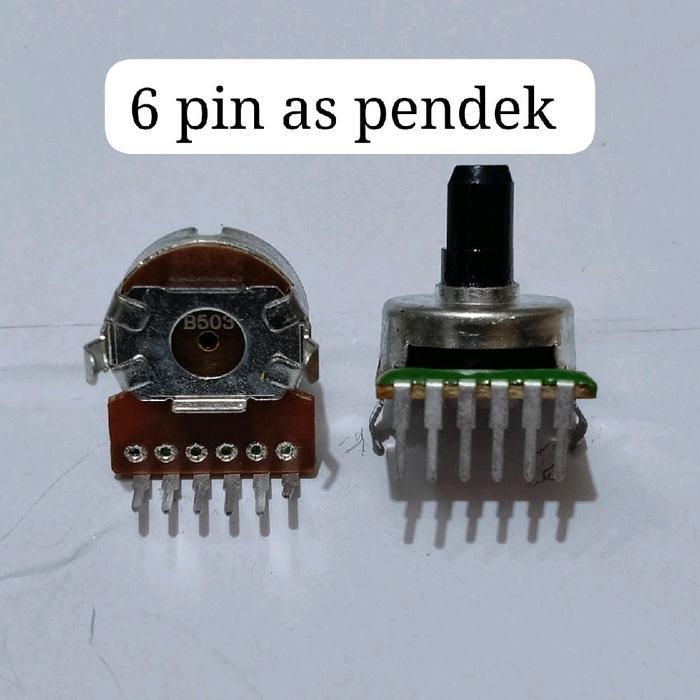 Potensio Polytron 6 pin as pendek