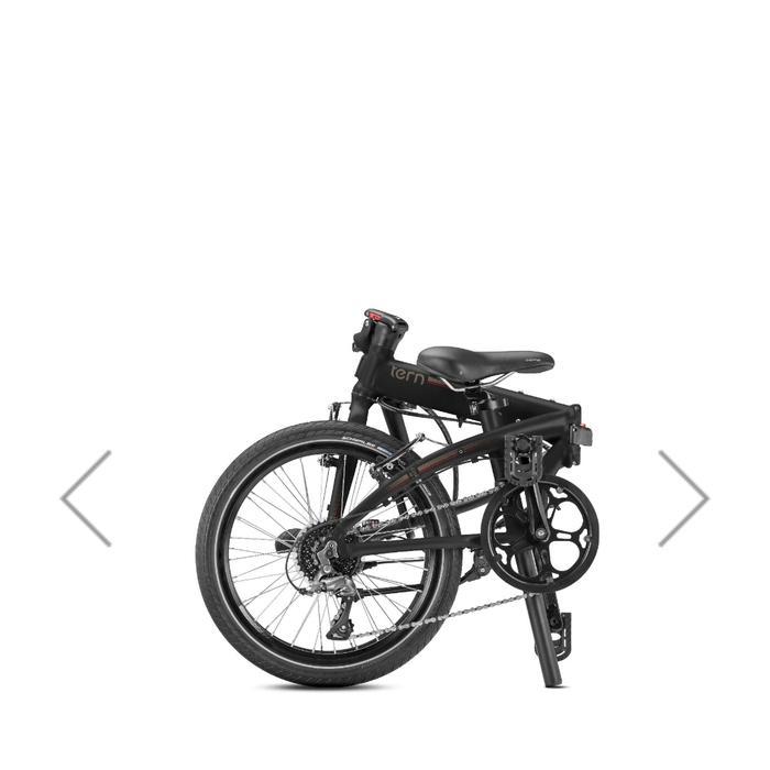 Sepeda Lipat Tern Link D8 20 inch - Hitam