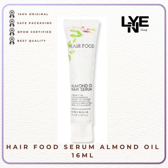 Hair Food Serum Almond Oil 16Ml/Serum Rambut Kering Ilvasto Sinergia