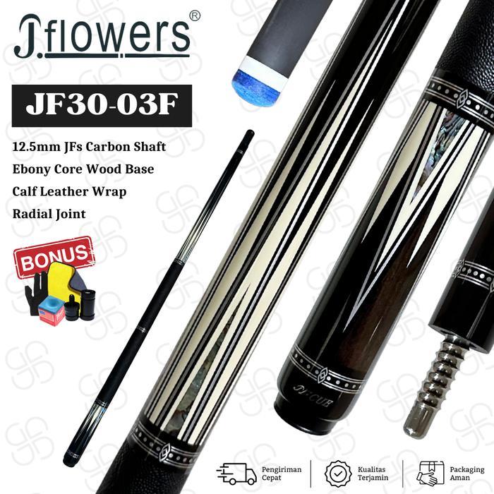 JFlowers JF30-03 Carbon Shaft 12.5 3003 Stick Billiard Premium - Ryto BL