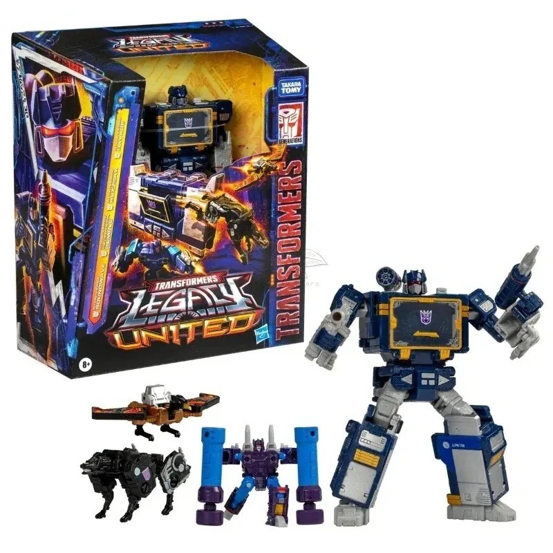 New Hasbro Transformers Toys Legacy United Leader Soundwave Anime Model Action Figures Robot Toy