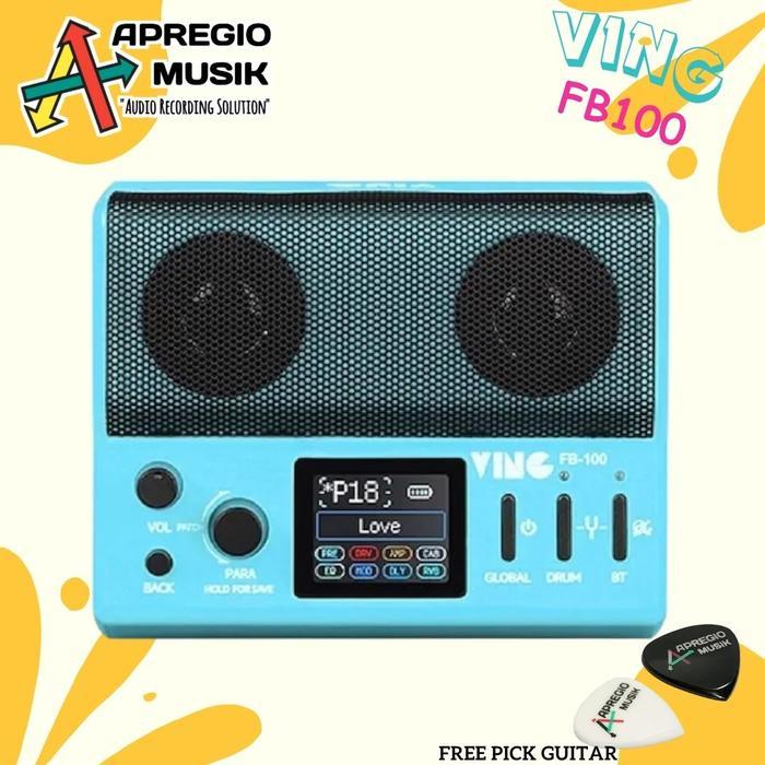 Ving Fb100 Fp-100 Portable Multi Effects Processor Ving Flybro Fb 100 With 8 Effect Modules With &