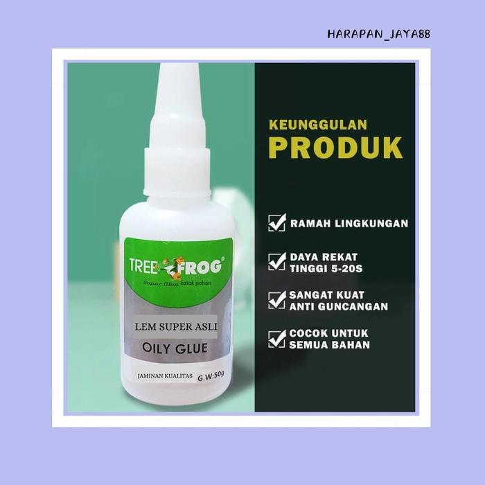 TREE FROG Lem Setan Super Glue Serbaguna kuat Cairan Perekat lem gitar