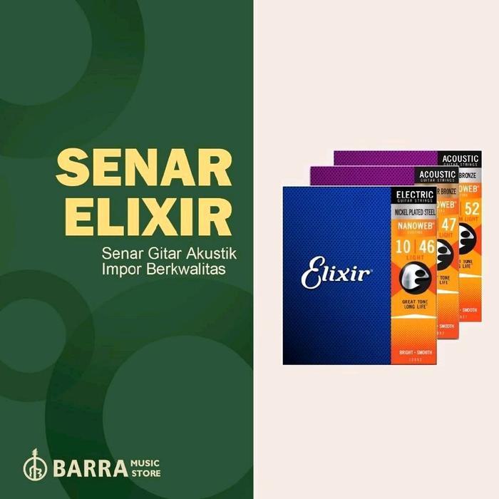 Senar Gitar Akustik Elixir