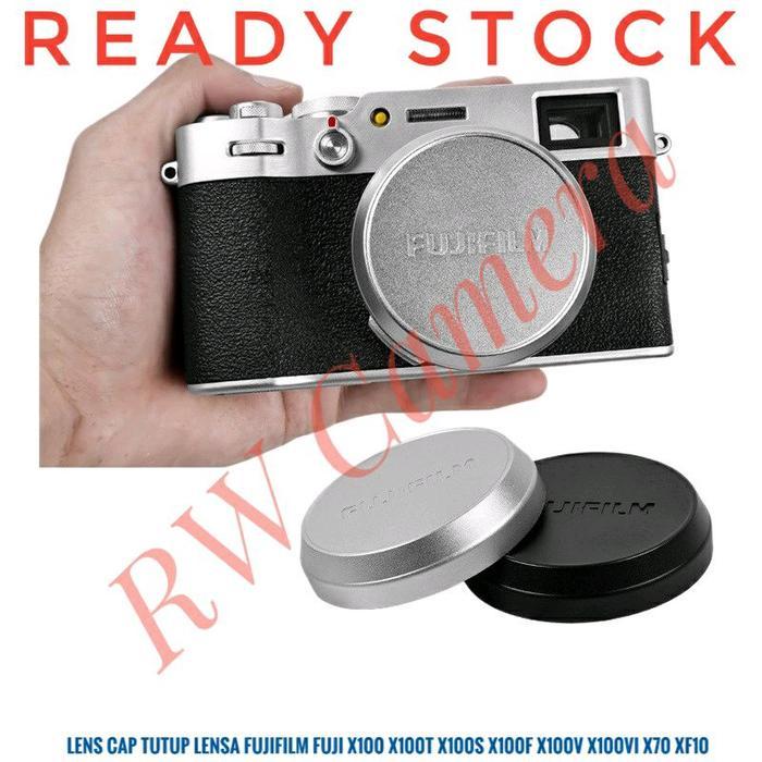 Amorasch- Lens Cap Tutup Lensa Depan Fujifilm X100 X100F X100S X100V X100Vi X70 Xf10 Cover Lens