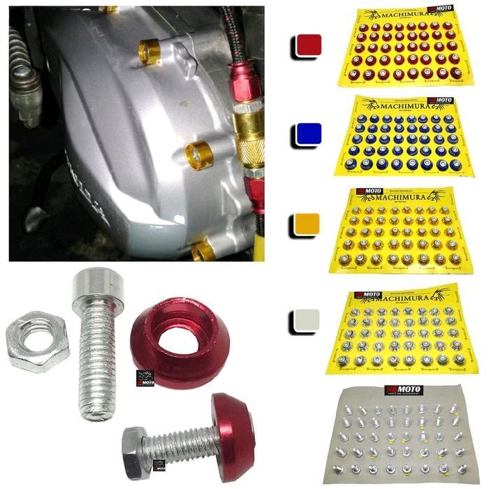 Baut Body Motor Mobil Universal Kunci L Baut Variasi Body L untuk Motor Mobil Universal Baut Variasi