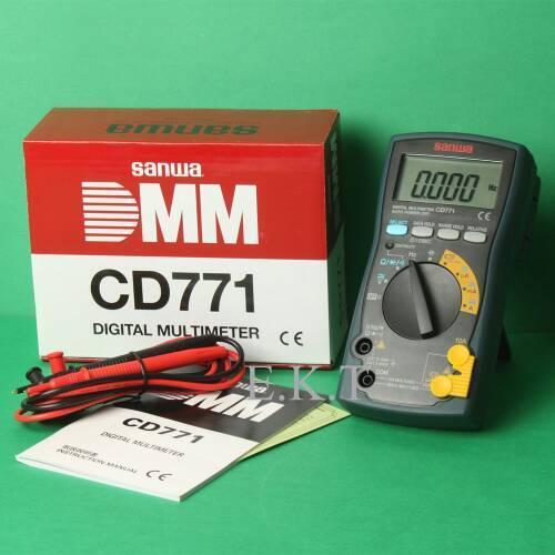 RELMARAMA SANWA CD771 DIGITAL MULTIMETER MULTITESTER AVOMETER