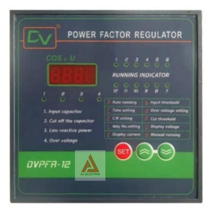 Dv Power Factor Regulator 12Step Dvpfr12 Regulator 12 Step