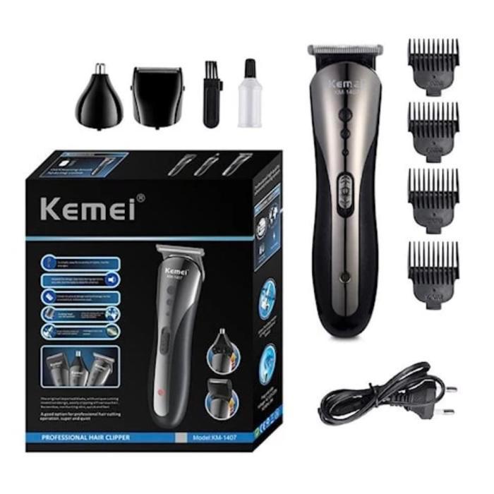 Promo Kemei 1407 Alat Cukur Rambut Kemei Km 1407 Professional Hair Clipper Original