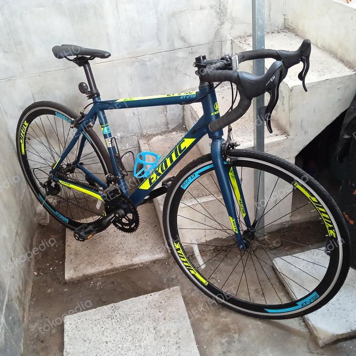 Sepeda Balap RB Road Bike EXOTIC ET-2708 ALLOY Mulus Bossku