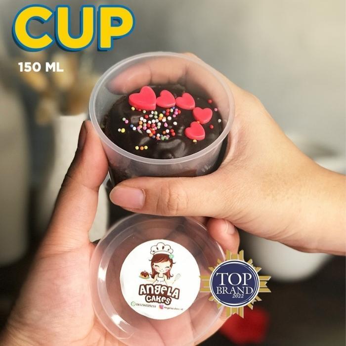 SALE Thinwall Cup 25ml 35ml 100ml 150ml Pack Plastik Bulat Cup Puding