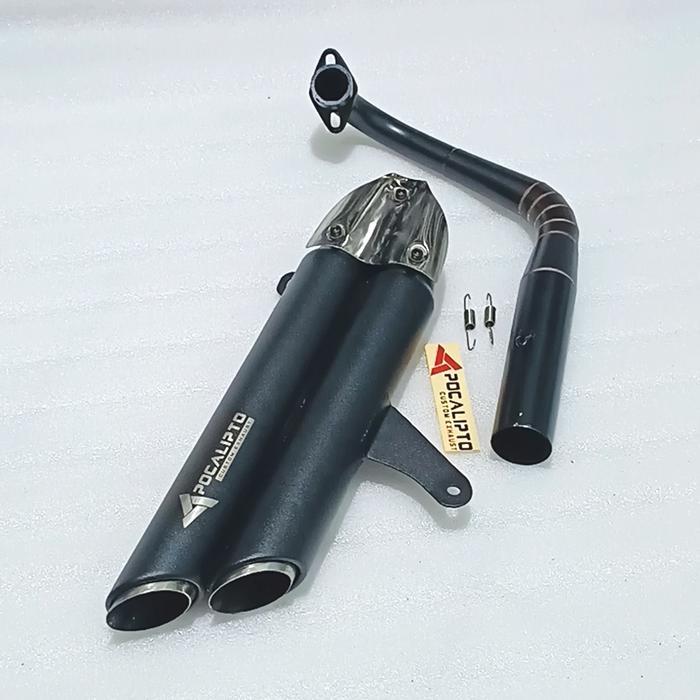 READY knalpot xmax 250 custom dobel silencer