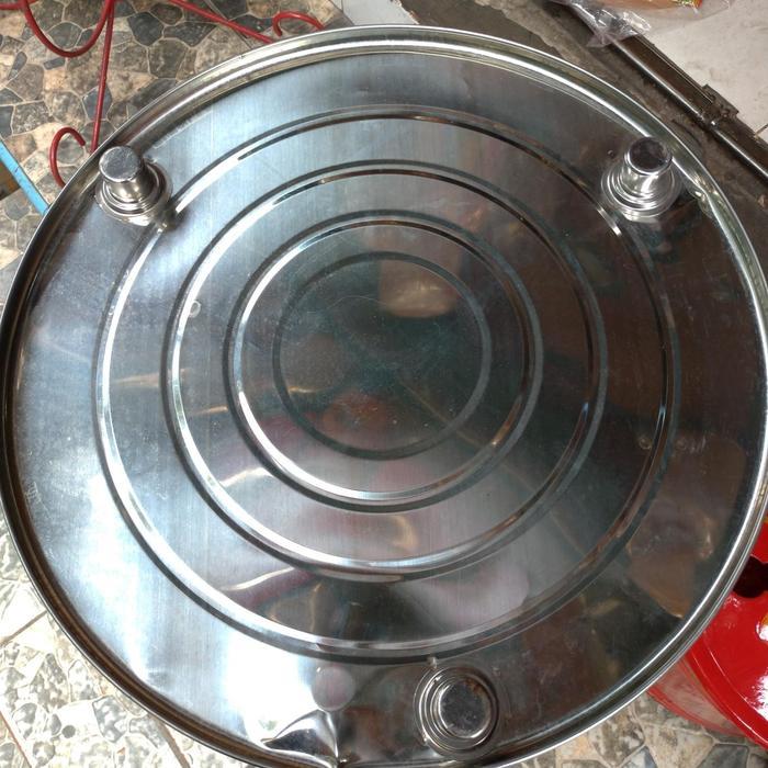 Tong Bakar Untuk Sembahyang Tebal Stainless Steel Jumbo Super Besar