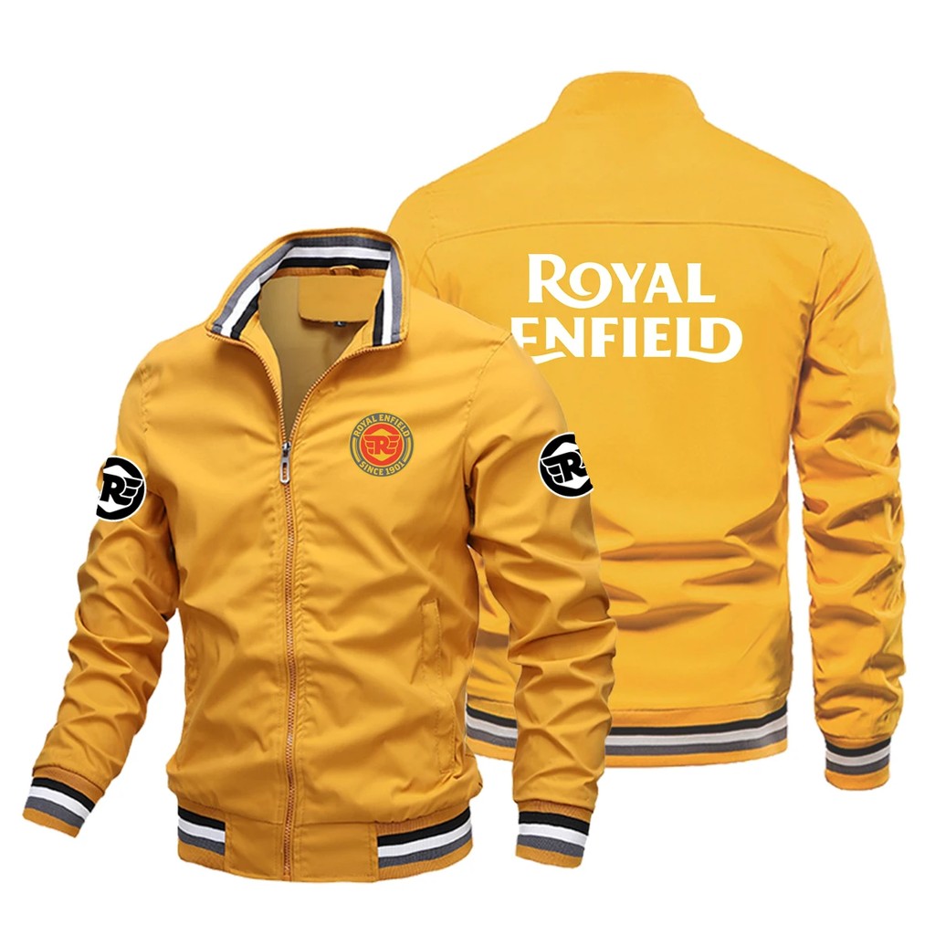 2026 New Retro style Royal Enfield Motorcycle Jacket Racing Jacket Windbreaker Outdoor Sports Jacket