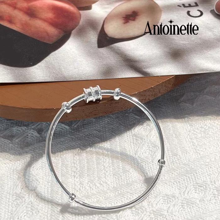 Gelang Perak Murni S925 Wanita Pinggang Ramping Hadiah Perhiasan Perak Pacar Gelang Perak Murni