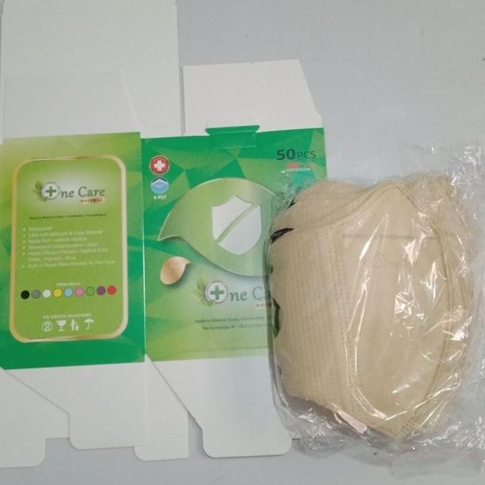New READY MASKER DUCKBILL GARIS ONECARE HITAM PUTIH ONE CARE FACE MASK