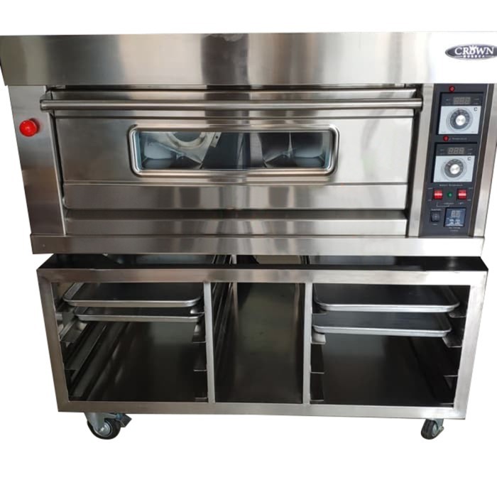 Ready Kaki/Meja Oven deck gas stainless