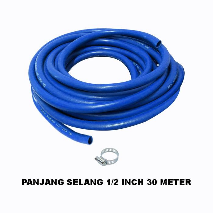 EELIC SEA-P1/2INCH selang air polos 30 meter diameter selang 1/2" multifungsi original selang air