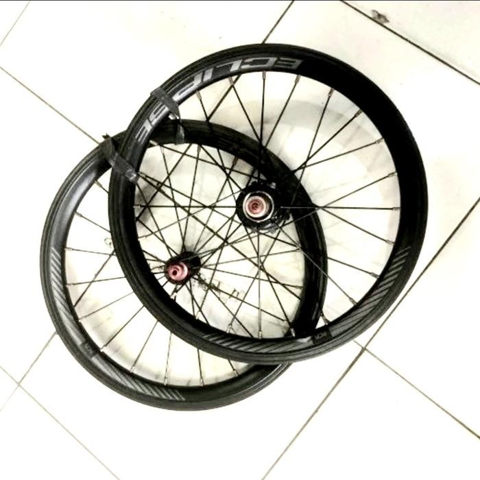 WHEELSET 16 20 22 ION ECLIPSE RIM BRAKE ALLOY RINGAN