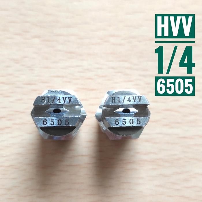 NEW - Nozzle Vee Jet Flat Stainless 1/4 (6505) / nozzle v jet stainless