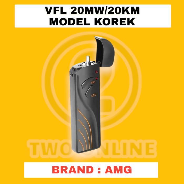 Senter Optic /Vfl 15Mw-20Mw/15Km-20Km Visual Fault Locator Model Korek