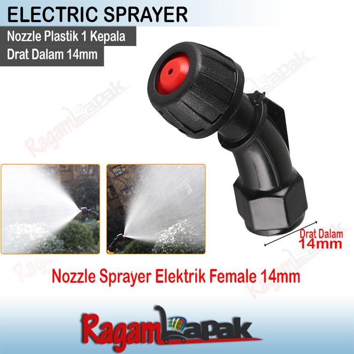 Nozzle Knapsack 1 kepala sprayer elektrik 1 Kepala