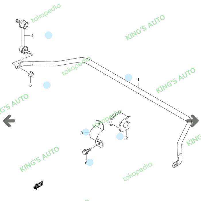 Link Stabil Apv/Arena-Tie Rod Apv/Arena