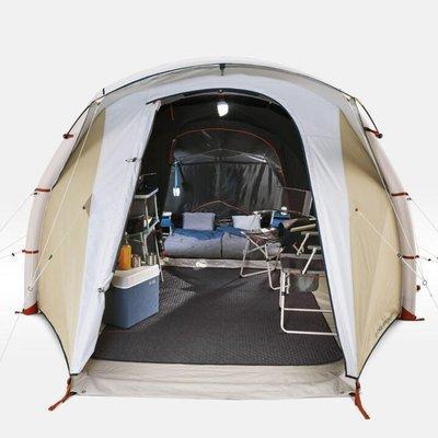 Tenda Camping 4-5 Orang Arpenaz 4.1 Xl Air Seconds Fresh And Black